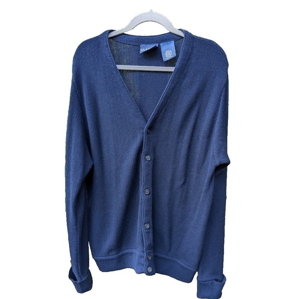 Vintage Men's Puritan Cardigan Sweater L Cobain Preppy Grandpa Hygge Comfy Retro